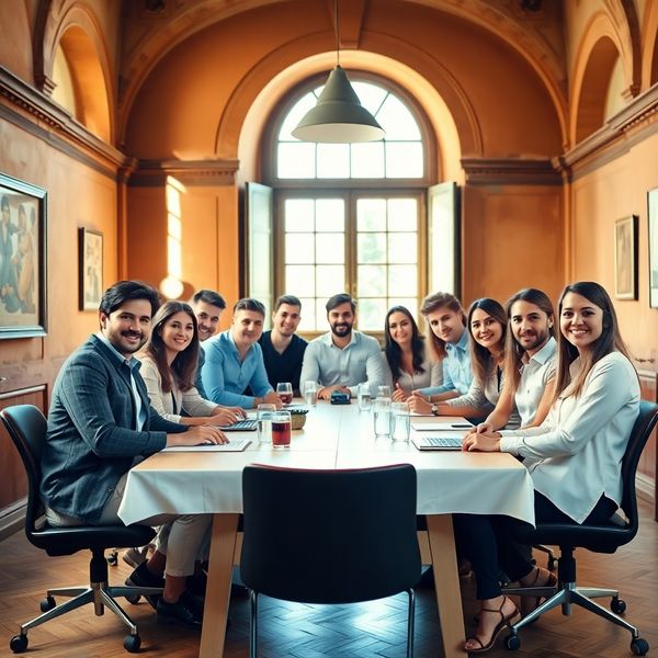 Il team di Casa Costa a Bologna